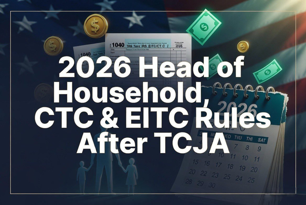 2026 Head of Household, CTC & EITC Rules After TCJA
